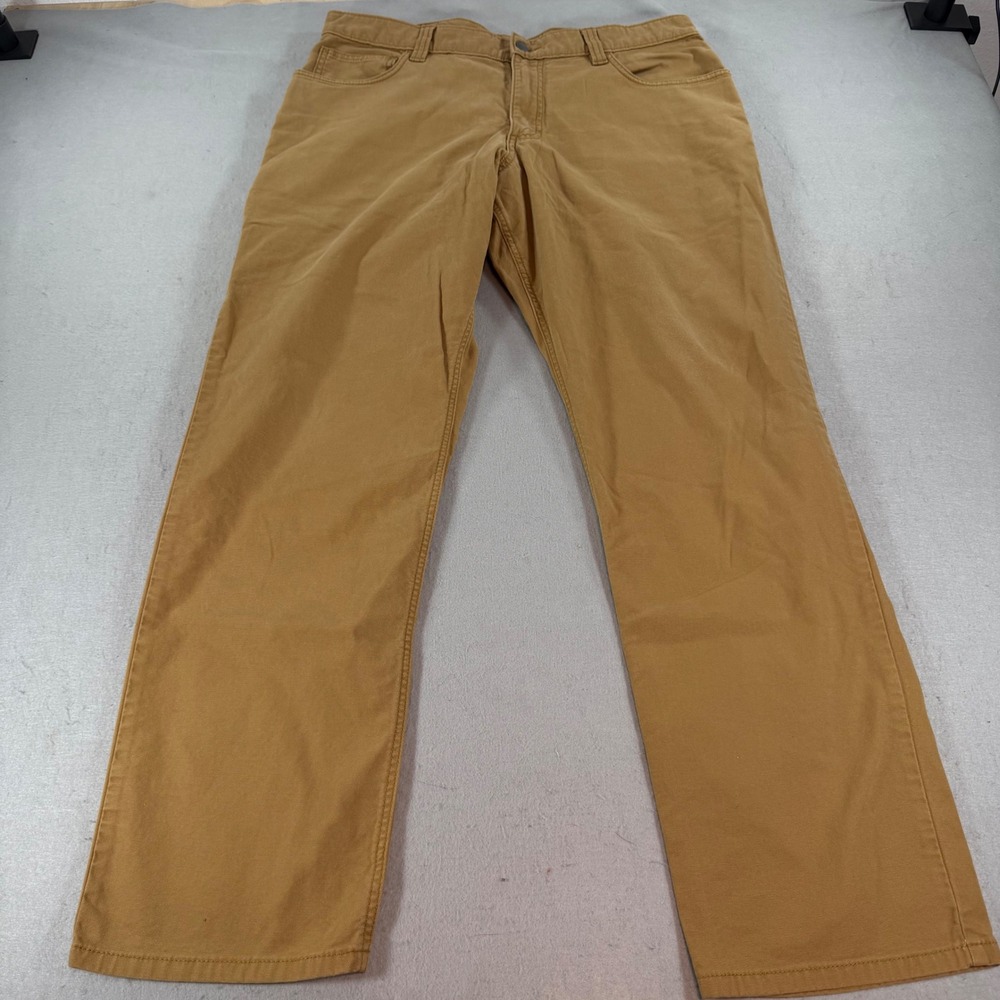 Carhartt Relaxed Fit Canvas Work Pants Brown 36x32
